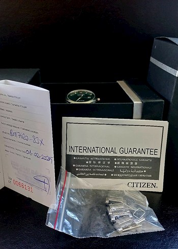 Güneş Enerjili Citizen Eco Drive Kutulu Faturalı Garantili Saat