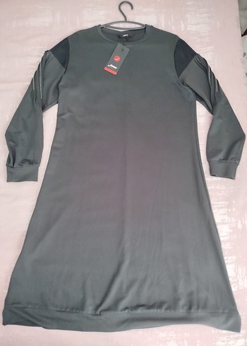 Diğer Siklik Ve Rahatlik Koyu Gri Uzun Tunik