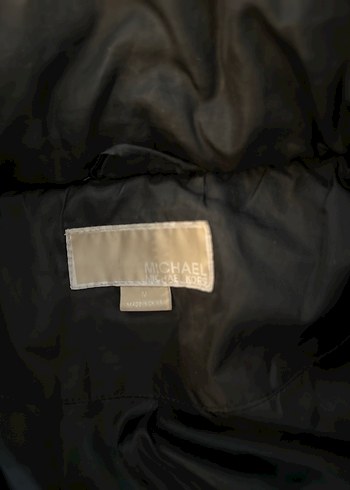 Kadın Siyah michael kors Kışlık Kürklü Mont - Görsel 4