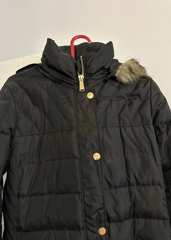 Kadın Siyah michael kors Kışlık Kürklü Mont - Görsel 2