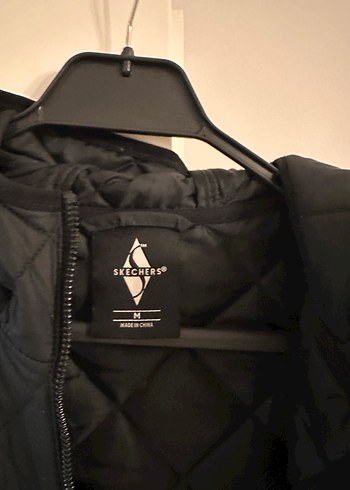 Siyah Fermuarlı Skechers  Kadın Mont - Görsel 4