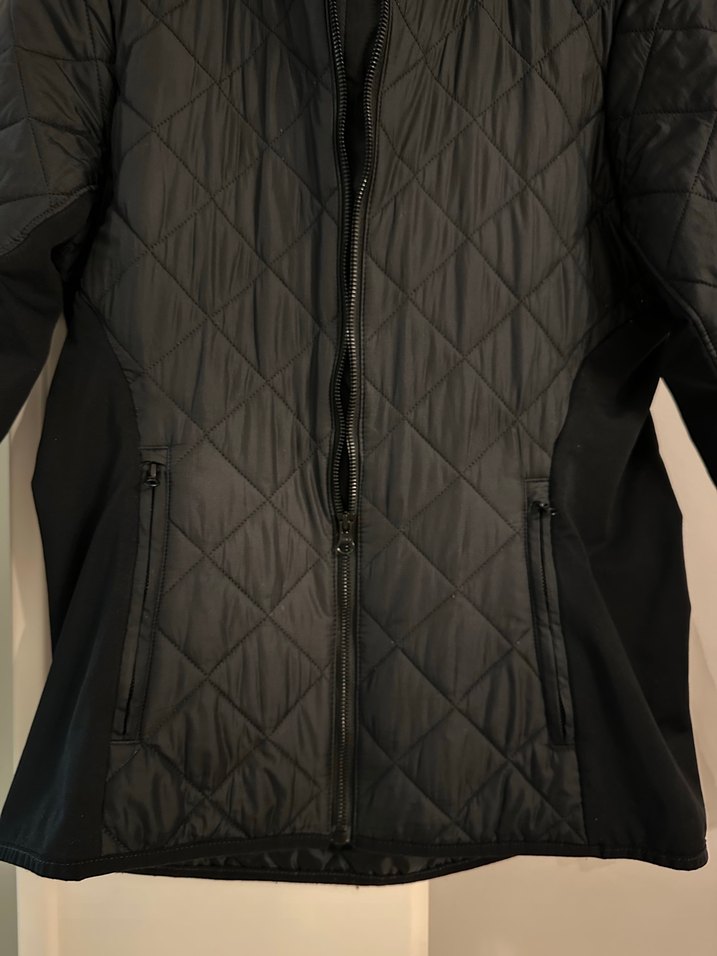 Siyah Fermuarlı Skechers  Kadın Mont - Görsel 3