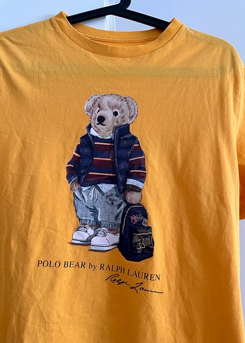 s Beden Ralph Lauren Polo bear ayıcık Sarı Baskılı Tişört