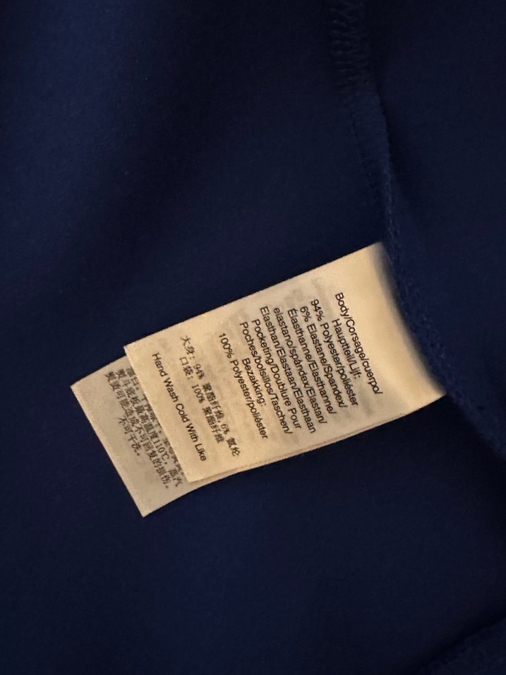 DKNY saks Mavi Fermuarlı Kadın Hırka - Görsel 4