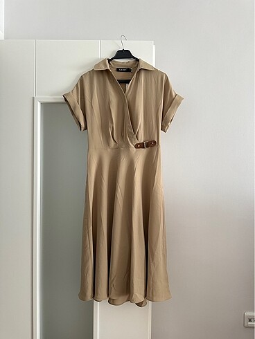 Ralph Lauren bej elbise