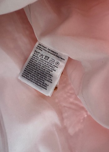 Pembe Düğmeli Kadın Klasik Kruvaze Ceket H&M - Görsel 4