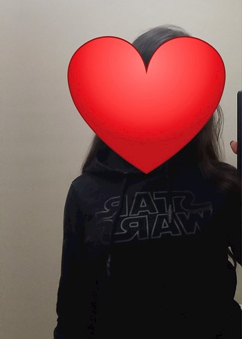 Mavi Jeans Siyah Kapüşonlu Star Wars Sweatshirt