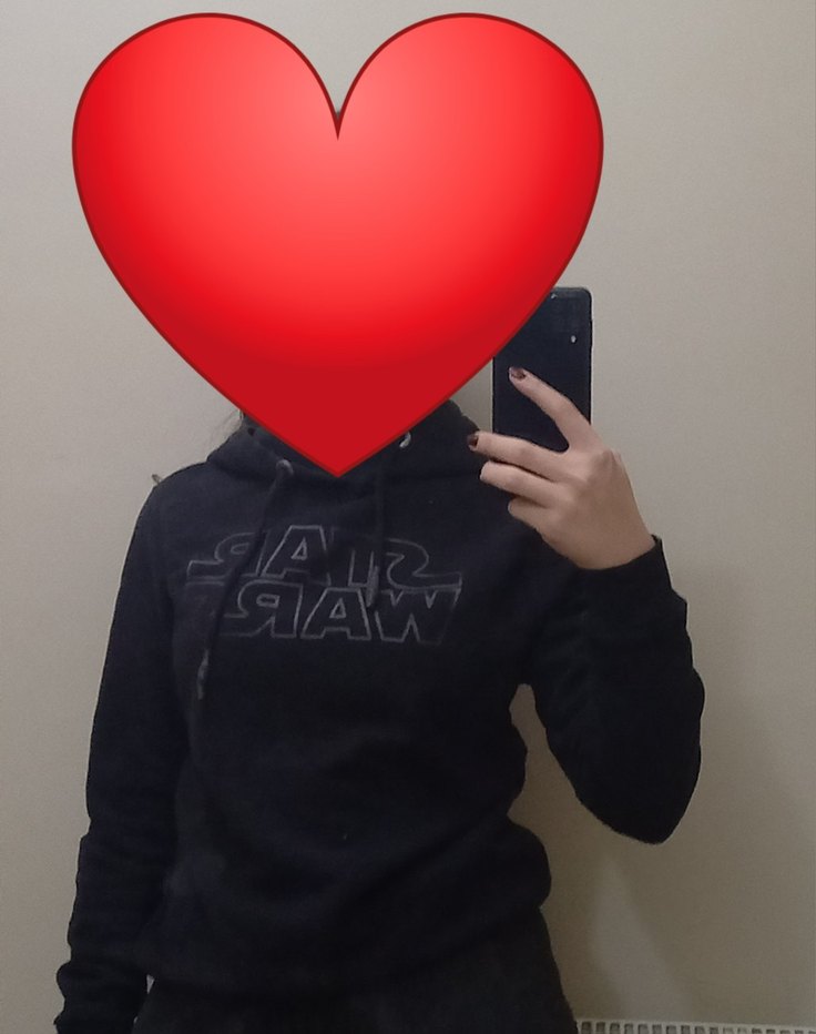 Siyah Kapüşonlu Star Wars Sweatshirt - Görsel 3