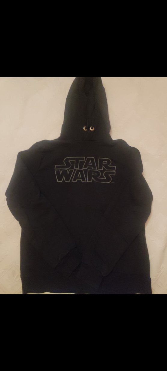 Siyah Kapüşonlu Star Wars Sweatshirt - Görsel 2