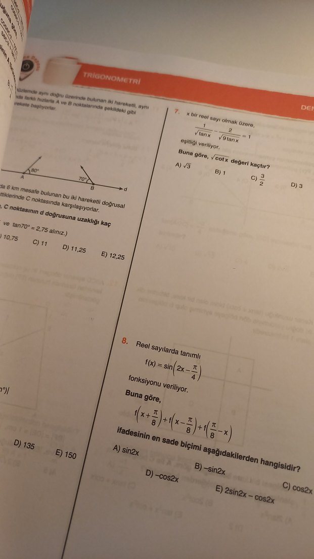 DENEMEDEPOSU Trigonometri Konu Denemeleri Kitabı - Görsel 5