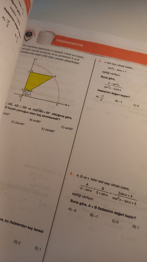 DENEMEDEPOSU Trigonometri Konu Denemeleri Kitabı - Görsel 4
