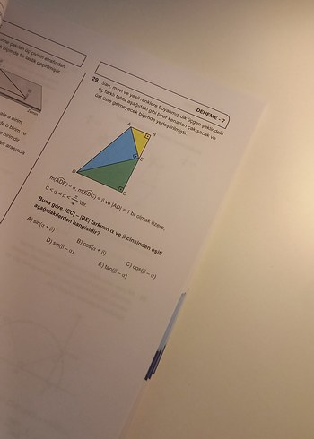 Beden AYT Matematik Branş Denemeleri 15x40 Kitabı