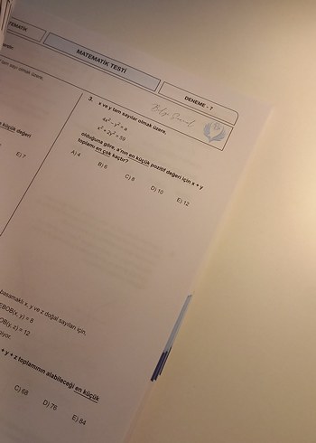 Beden Renk AYT Matematik Branş Denemeleri 15x40 Kitabı