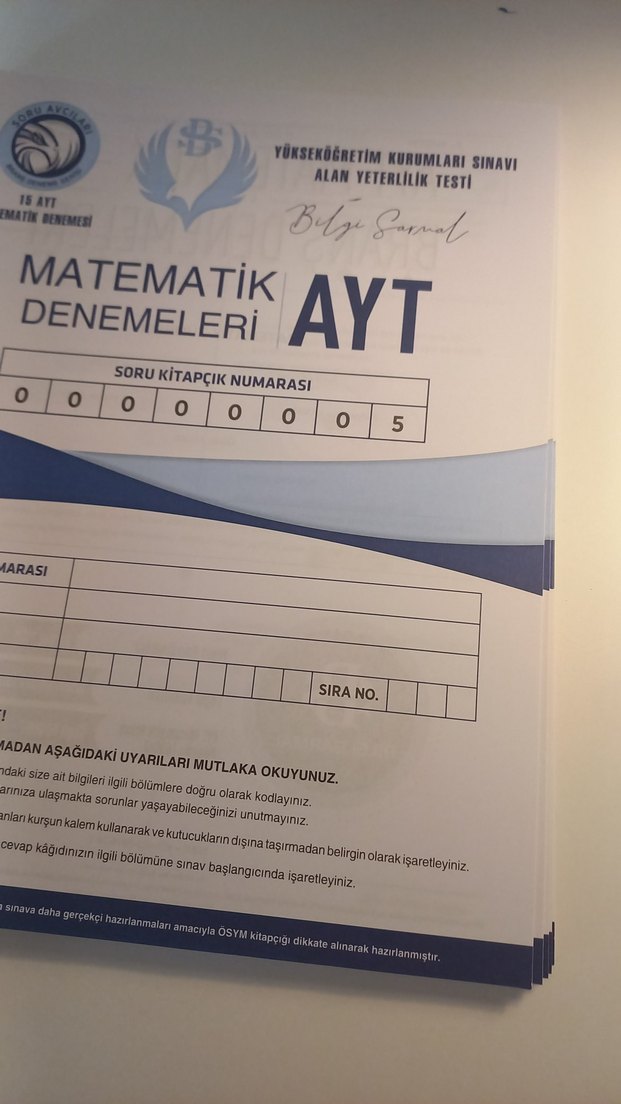 AYT Matematik Branş Denemeleri 15x40 Kitabı - Görsel 2