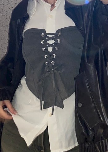 Bağcık Detaylı Büstiyer - Görsel 2