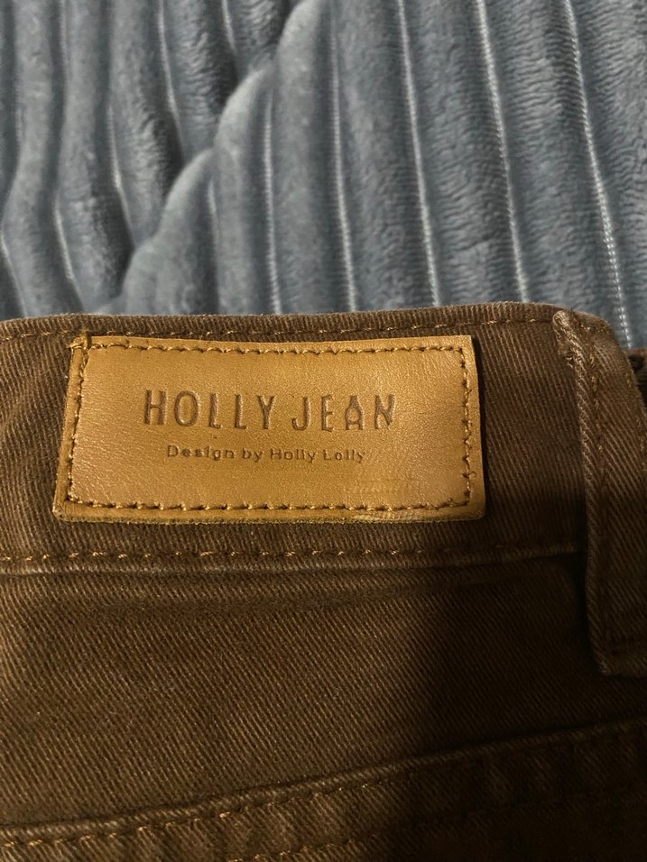 Kahverengi Kadın Süet Pantolon - Görsel 4