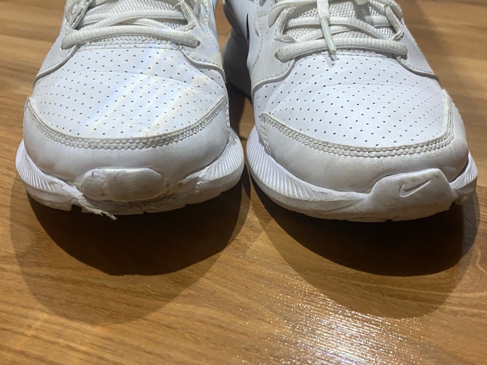 Nike Beyaz Yüksek Topuklu Spor Ayakkabı - Görsel 5