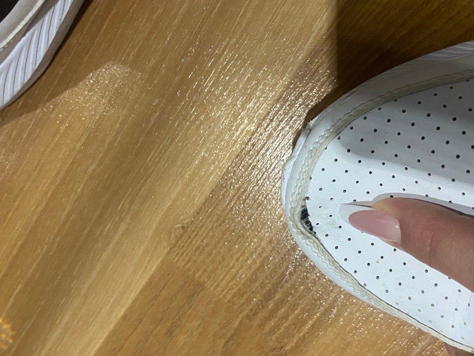 Nike Beyaz Yüksek Topuklu Spor Ayakkabı - Görsel 4