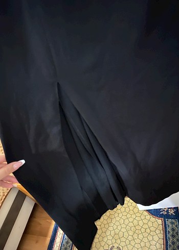 Siyah Uzun Abiye Elbise - Görsel 2