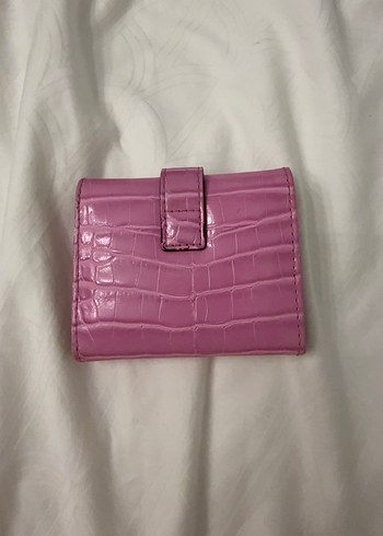 GUESS Pembe Deri Kadın Cüzdan - Görsel 2