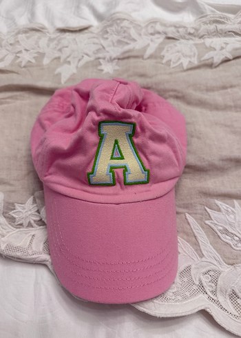 Dantel Detaylı Pembe Spor Şapka Acedemia - Görsel 3