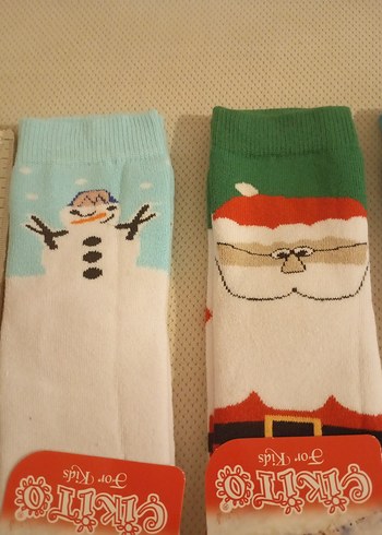 Unisex Çocuk Çorap YeniYıl ( 1-3 Yaş) - Görsel 3