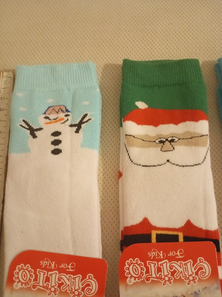 Unisex Çocuk Çorap YeniYıl ( 1-3 Yaş) - Görsel 3