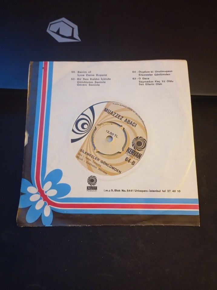 Muazzez Abacı 45 lik - Görsel 2