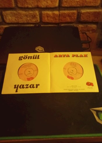 Gönül Yazar 45 lik Mini LP 2 Plak - Görsel 2