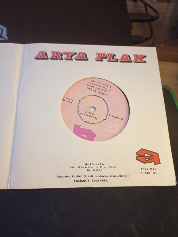 Gönül Yazar 45 lik Mini LP 2 Plak - Görsel 5