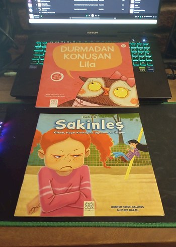 Durmadan Konuşan Lila & Sakinleş Çocuk Kitapları