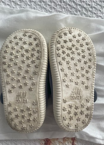 H&M Gri Erkek Bebek İlk Adım Ayakkabısı