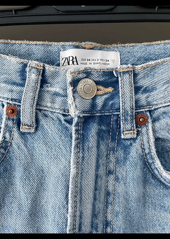 Gevşek Kesim Midi Kot Pantolon - Görsel 5