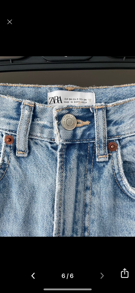 Gevşek Kesim Midi Kot Pantolon - Görsel 5