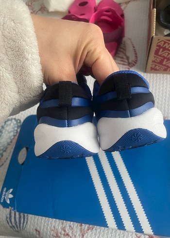 Mavi Erkek Çocuk Spor Ayakkabı Velcro - Görsel 3