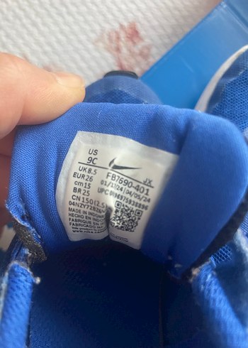 Mavi Erkek Çocuk Spor Ayakkabı Velcro - Görsel 5