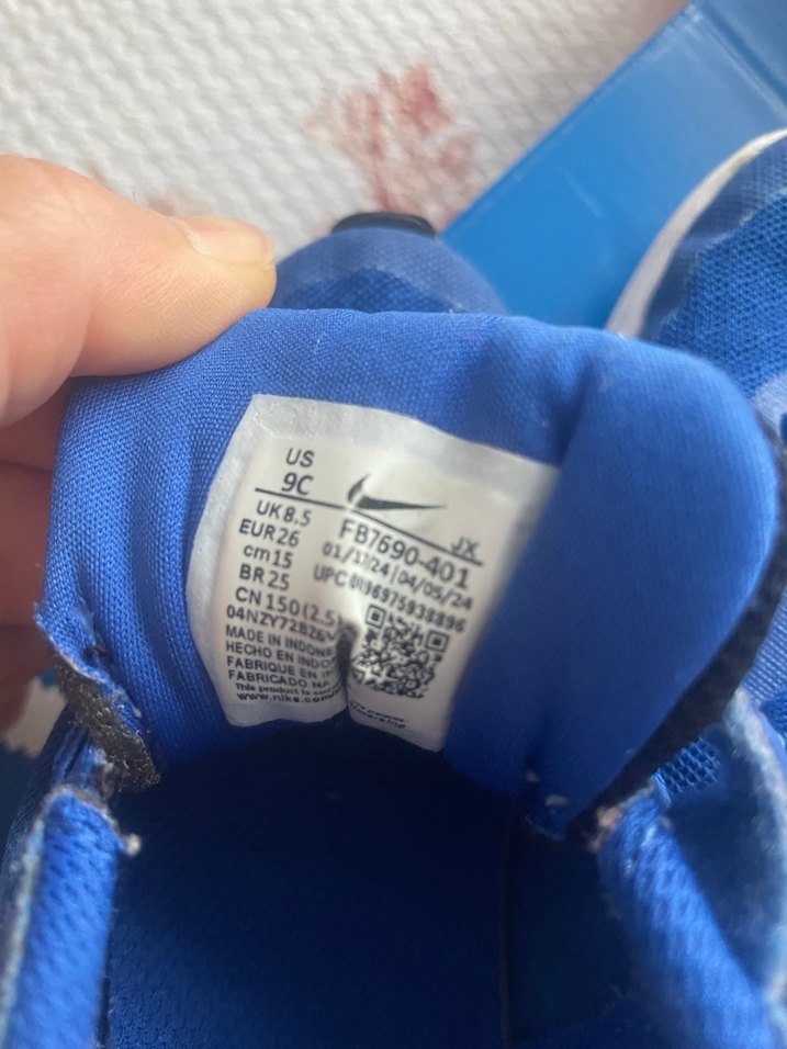 Mavi Erkek Çocuk Spor Ayakkabı Velcro - Görsel 5