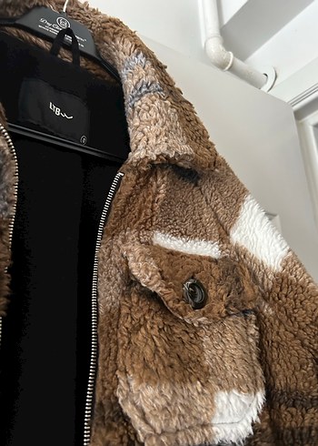 LTB peluş ceket mont - Görsel 5