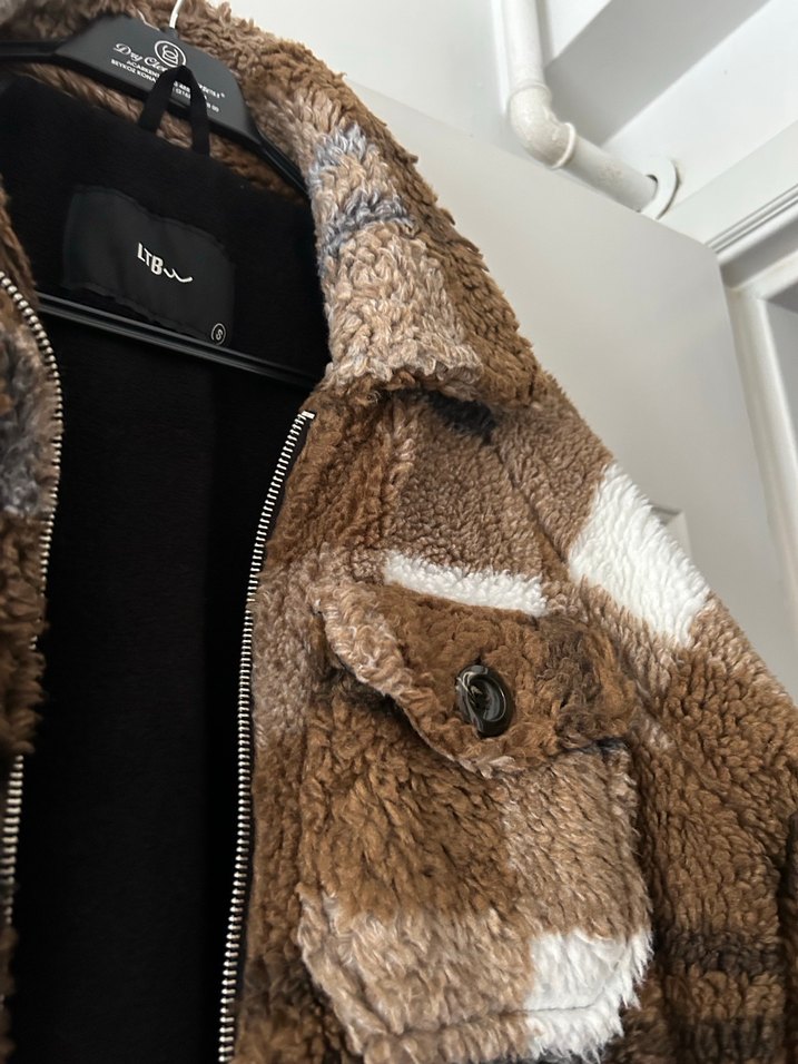 LTB peluş ceket mont - Görsel 5