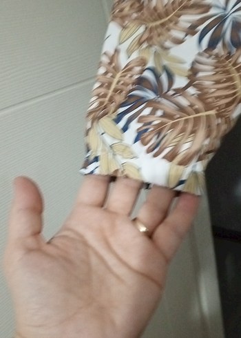 Kapüşonlu, Fermuarlı Desenli Kadın yağmur luk Ceket - Görsel 2