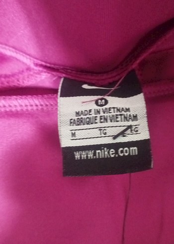 Nike Kadın Koyu Pembe Straplez Spor Takım - Görsel 7