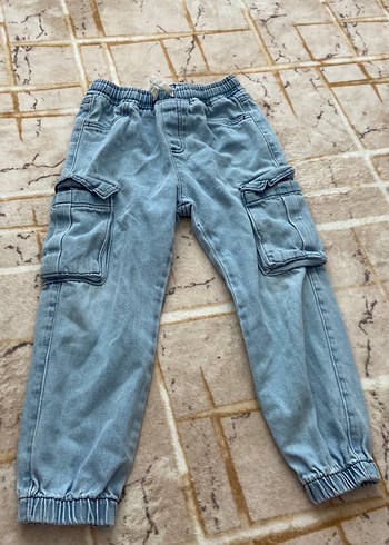 LC Waikiki LCW Kids Erkek Beli Lastikli Jean Pantolon