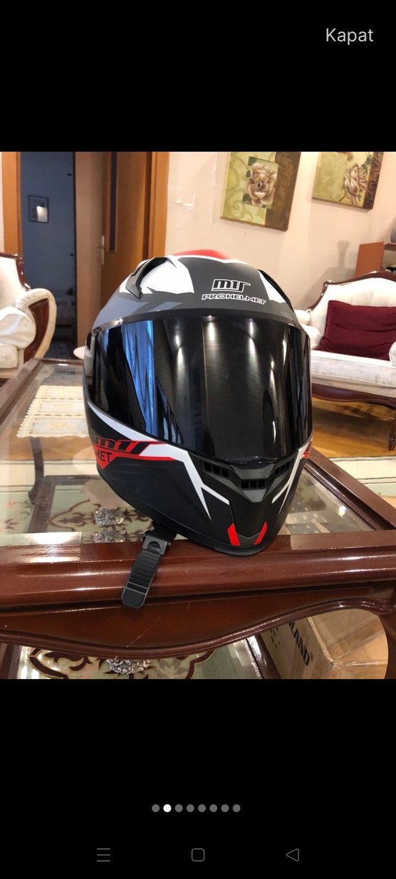 MT PROHELMENT MOTOSİKLET KASKI - Görsel 2
