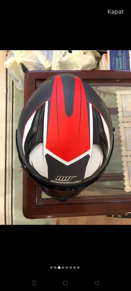 MT PROHELMENT MOTOSİKLET KASKI - Görsel 3