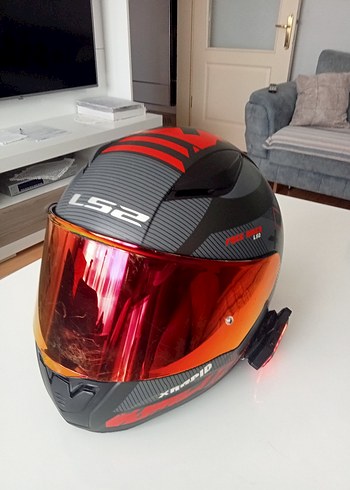 LS 2 KASK İNTERCOMLU - Görsel 4