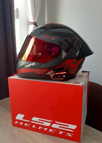 LS 2 KASK İNTERCOMLU