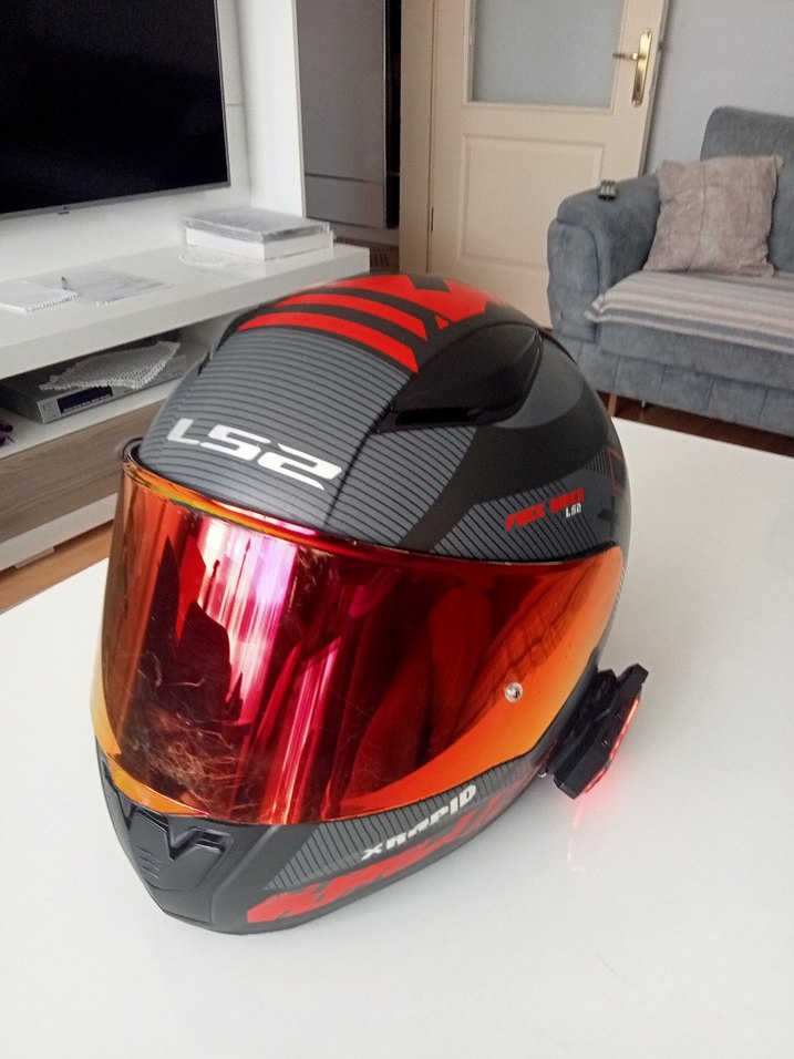 LS 2 KASK İNTERCOMLU - Görsel 4