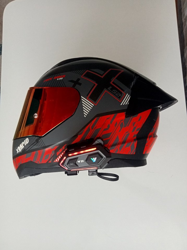 LS 2 KASK İNTERCOMLU - Görsel 3