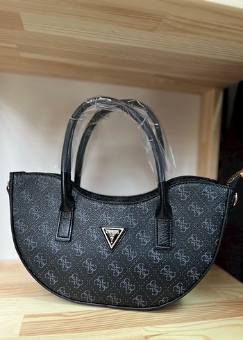 Guess Gri Baskılı Kadın Omuz Çantası - Görsel 2