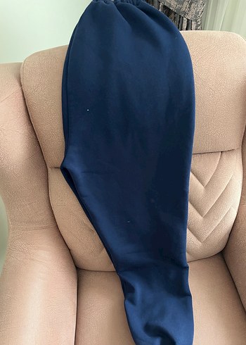 l Beden mavi Renk Kadın Lacivert Rahat Kesim Eşofman Altı